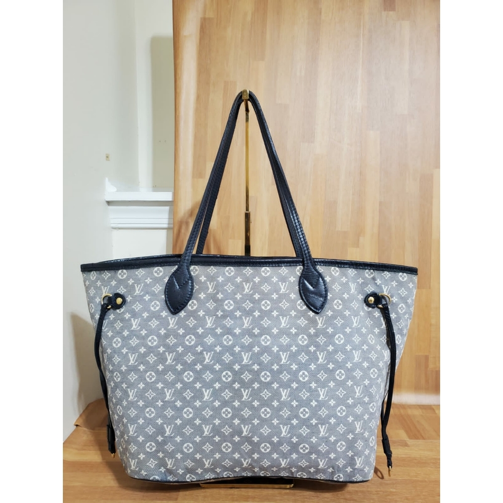 LOUIS VUITTONMonogram Idylle Neverfull MM Encre - Picture 6 of 11